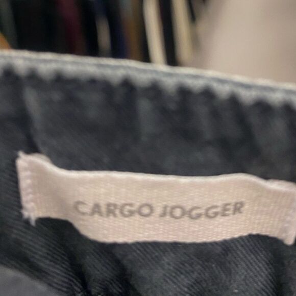 Loft Ladies 12 Gray Cargo Joggers Pants - Picture 4 of 6